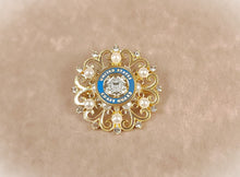 Load image into Gallery viewer, United States Coast Guard Pearl Brooch