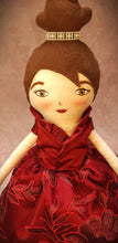 Load image into Gallery viewer, Holly Christmas Doll