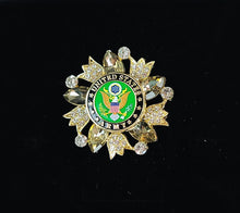 Load image into Gallery viewer, United States Army Gold Leaf Brooch

