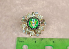 Load image into Gallery viewer, United States Army Gold Leaf Brooch
