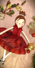 Load image into Gallery viewer, Holly Christmas Doll
