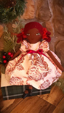 Load image into Gallery viewer, Joy Christmas doll
