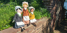 Load image into Gallery viewer, Dinah Colonial inspired heirloom doll
