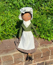 Load image into Gallery viewer, Dinah Colonial inspired heirloom doll
